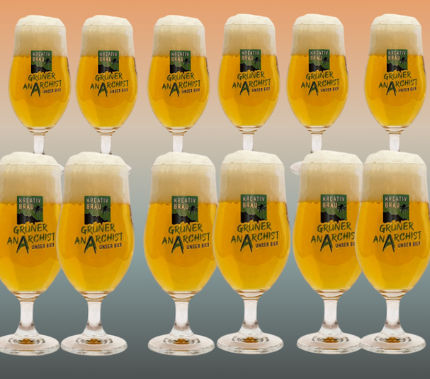 12 Biertulpen